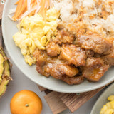 Orange Pork Tocino Filipino frozen meal Metro Manila family