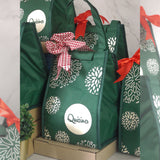 Thermal gift bag - green