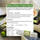 Banana Leaf Bangus w/ Dagupan Toyomansi Filipino frozen meal Metro Manila family