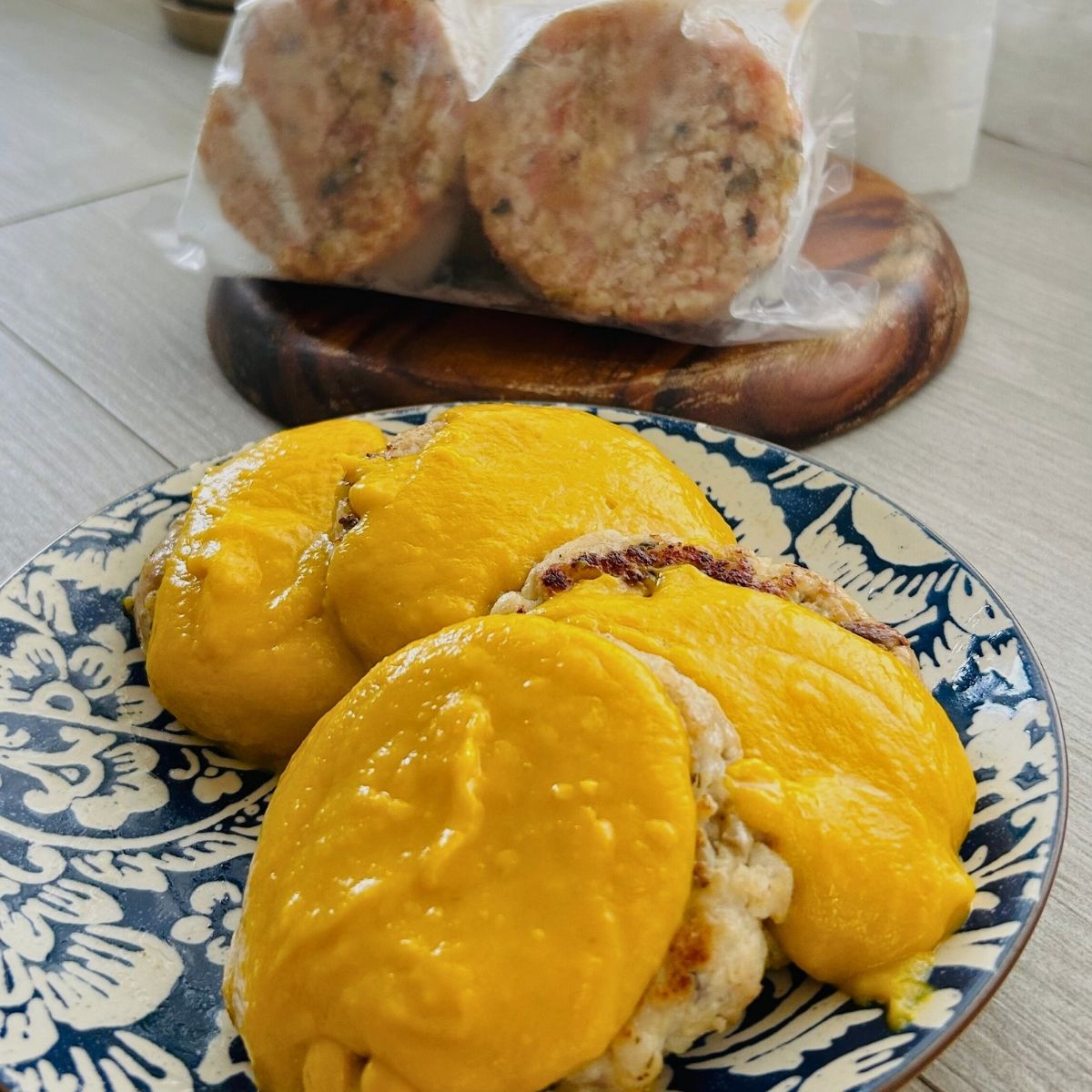 Pumpkin Cream on Chicken Steak