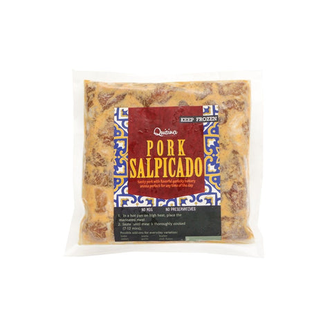 Pork Salpicado Western frozen meal Metro Manila family