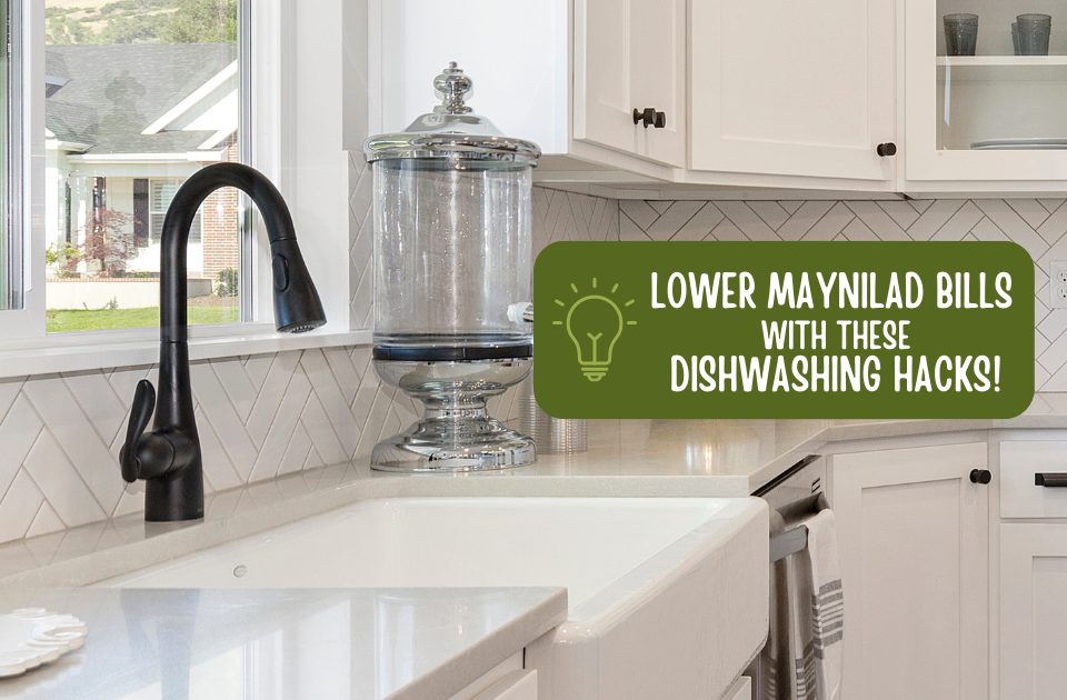 Slash Maynilad bills with these dishwashing hacks