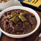 Smoked Dinuguan Filipino frozen meal Metro Manila family					