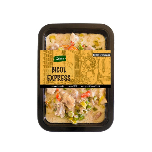 Bicol Express Filipino frozen meal Metro Manila family				