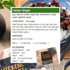 Chicken Teriyaki Japanese frozen meal Metro Manila family					