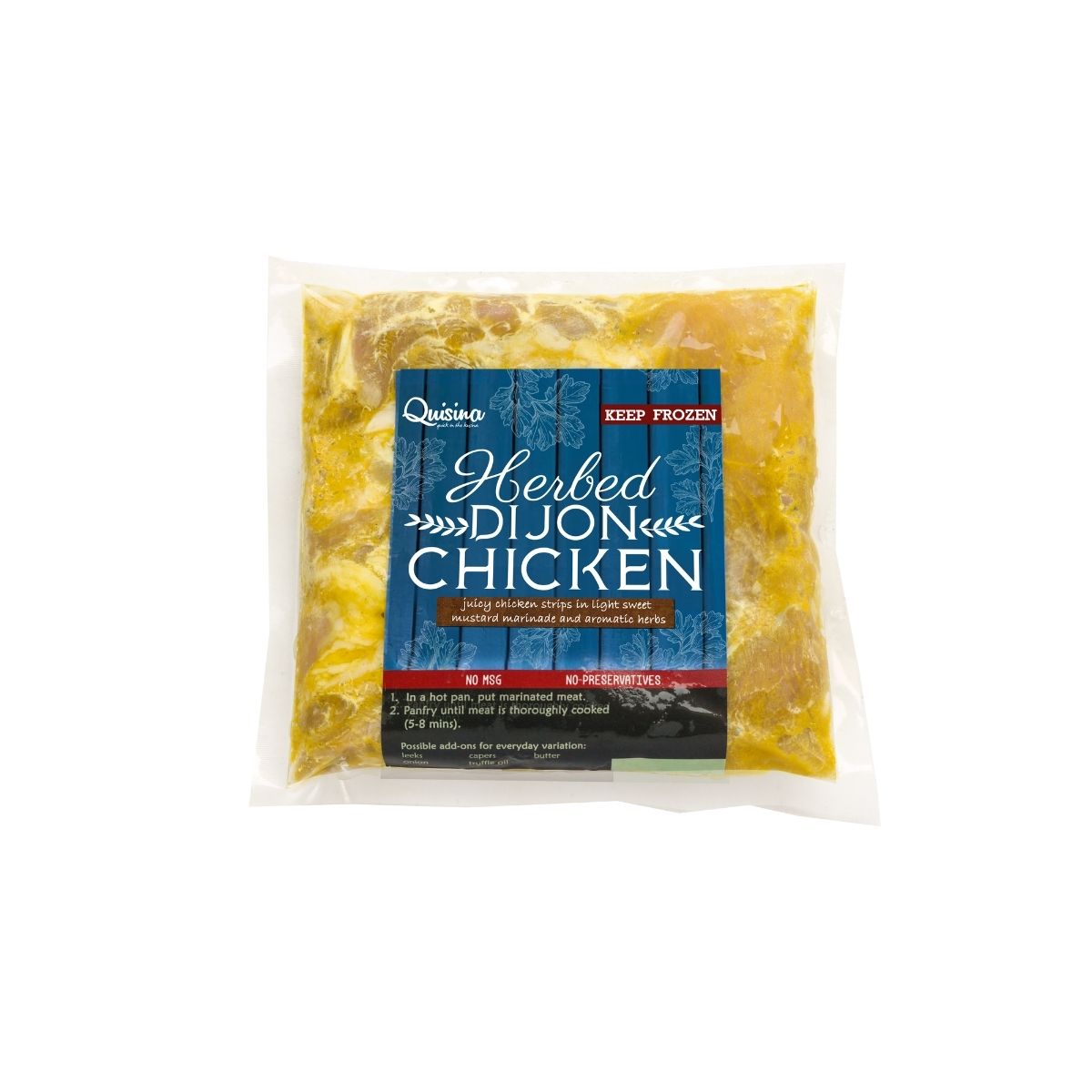 Herbed Dijon Chicken Western frozen meal Metro Manila family					