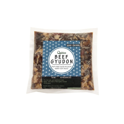 Beef Gyudon Japanese frozen meal Metro Manila family					