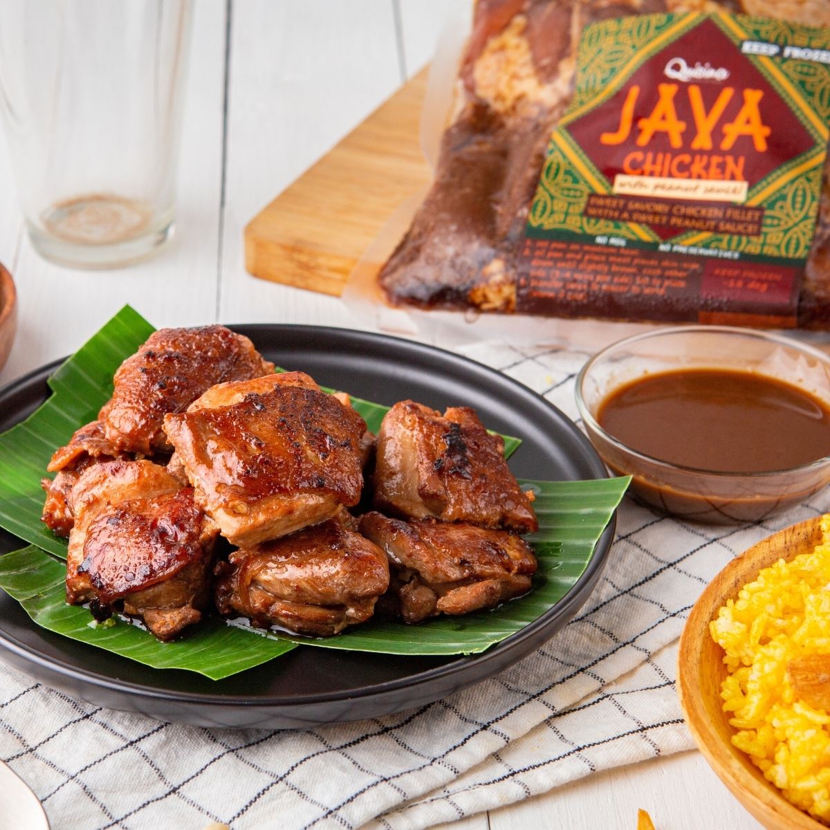 Java Chicken w/ peanut sauce