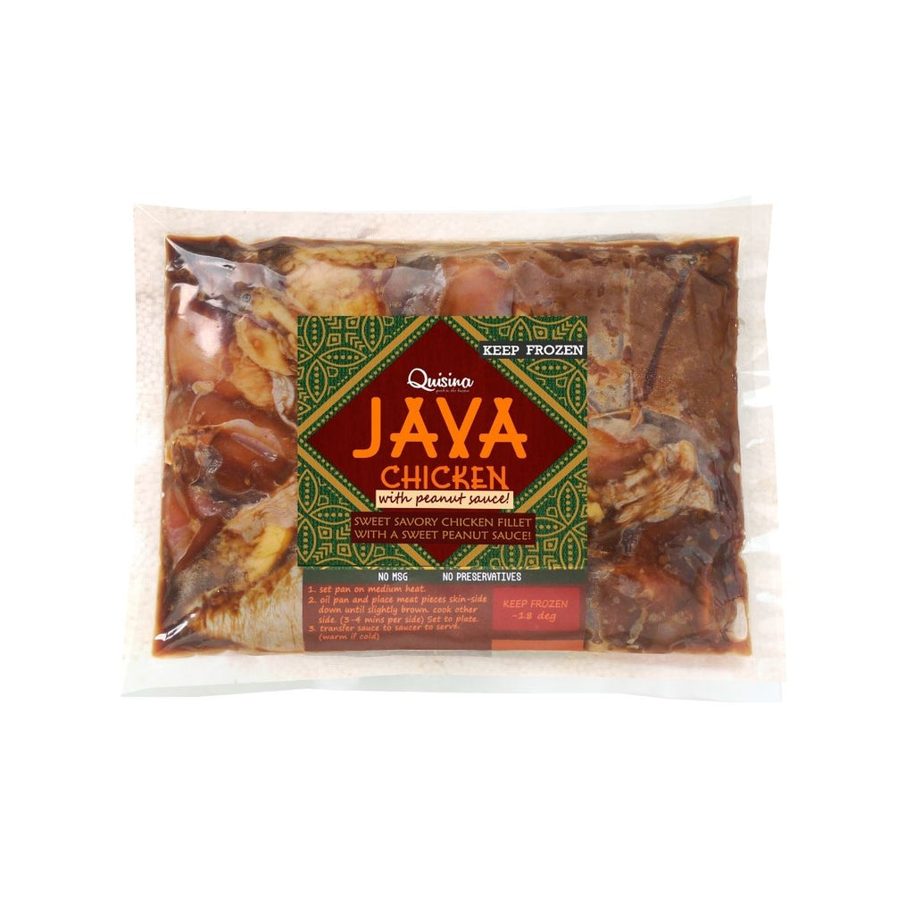 Java Chicken Recipe Java Chicken w/ Peanut Sauce | Healthy Asian Frozen Meals Manila for ...