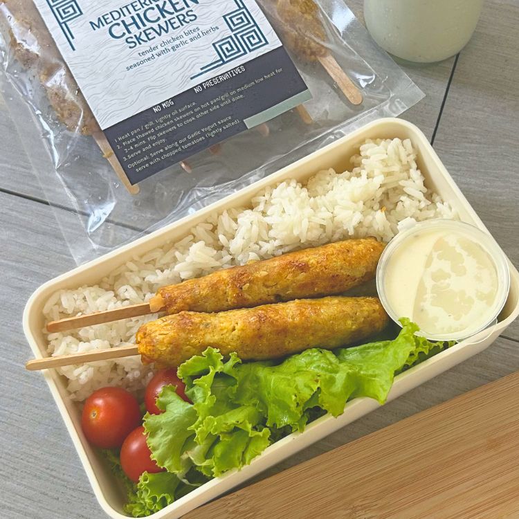 Mediterranean Chicken Skewers (available by Jun19-Fri onwards)