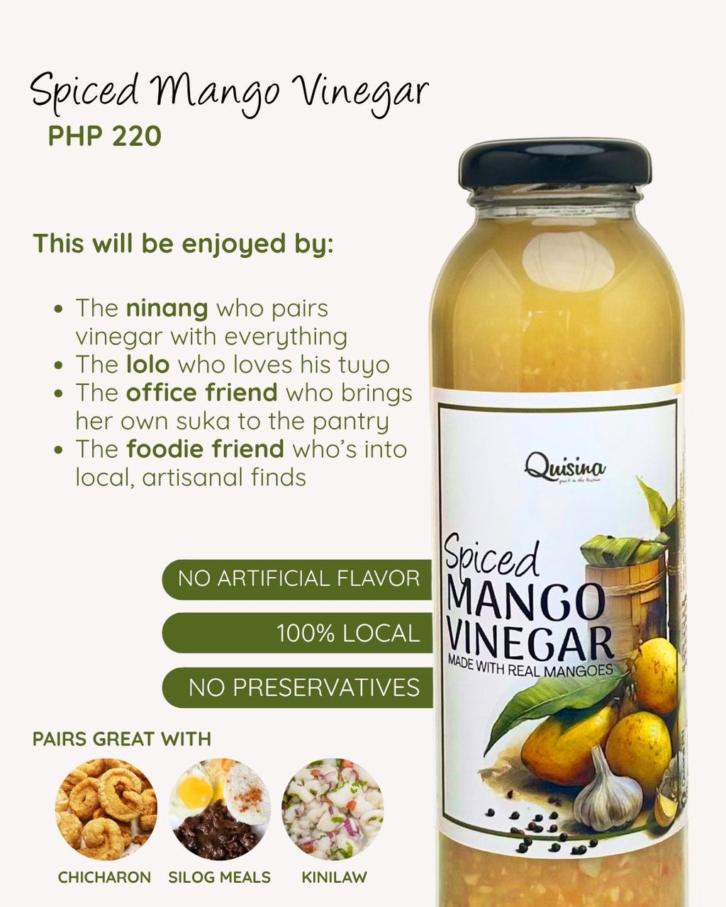 Spiced Mango Vinegar