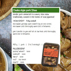 Osaka style pork Stew Japanese frozen meal Metro Manila family					